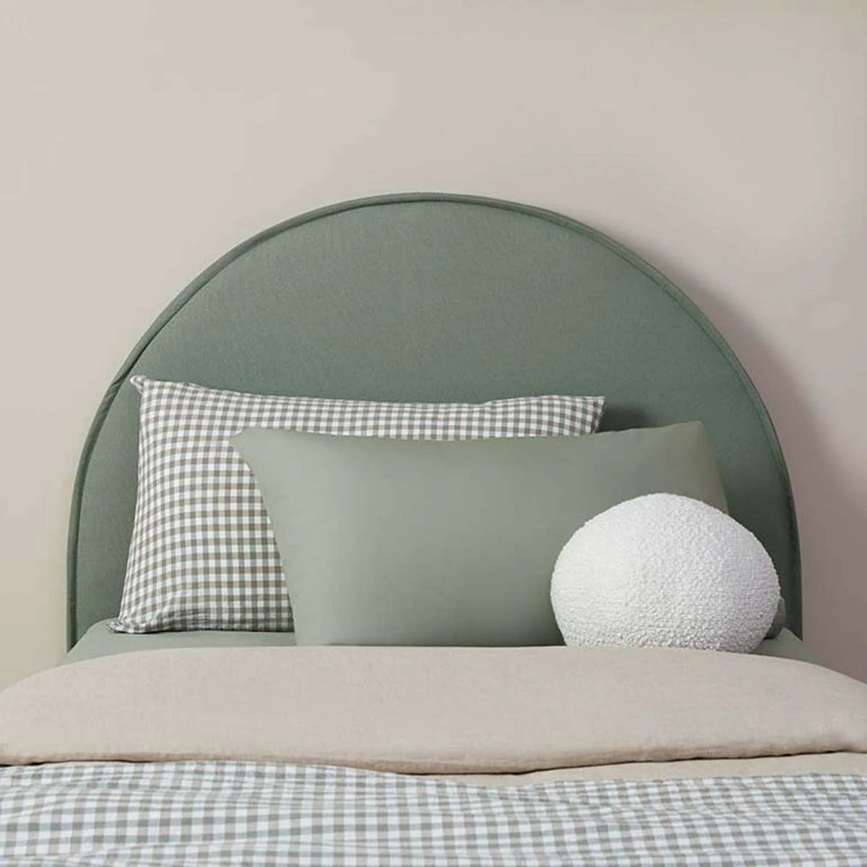 Imogen Single Bed-Sage Green