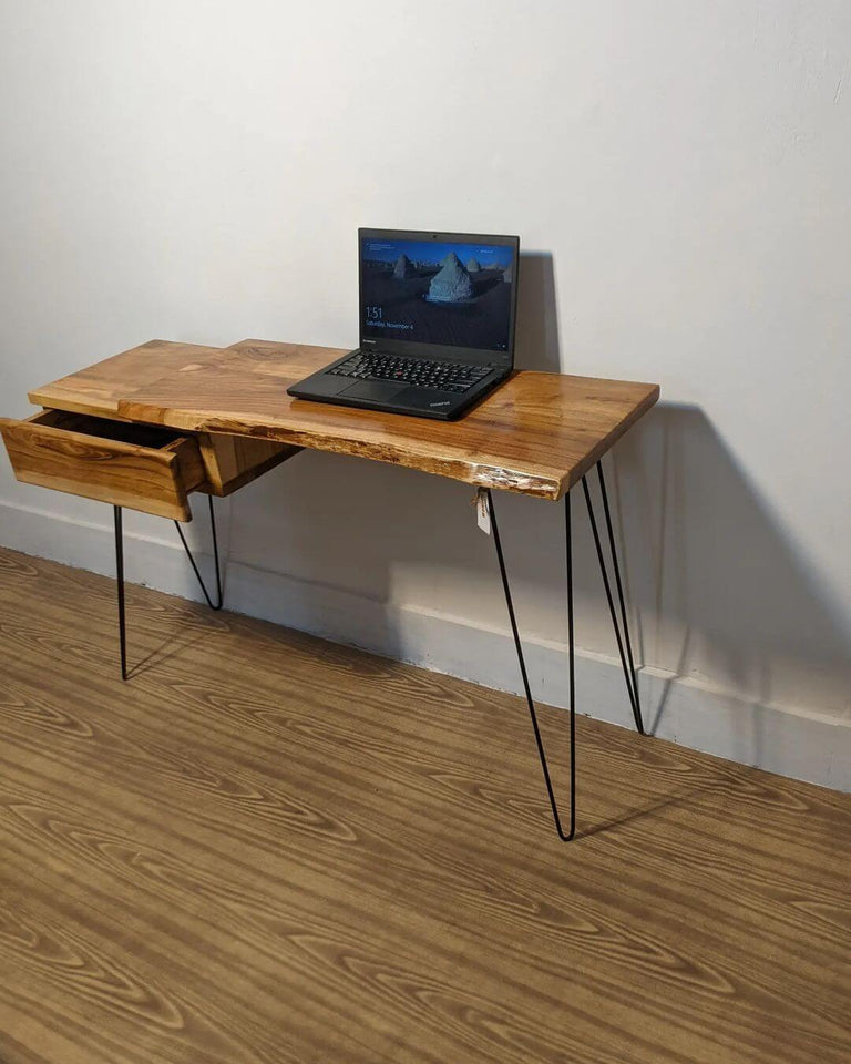 Live Edge Multi-purpose Wooden Desk