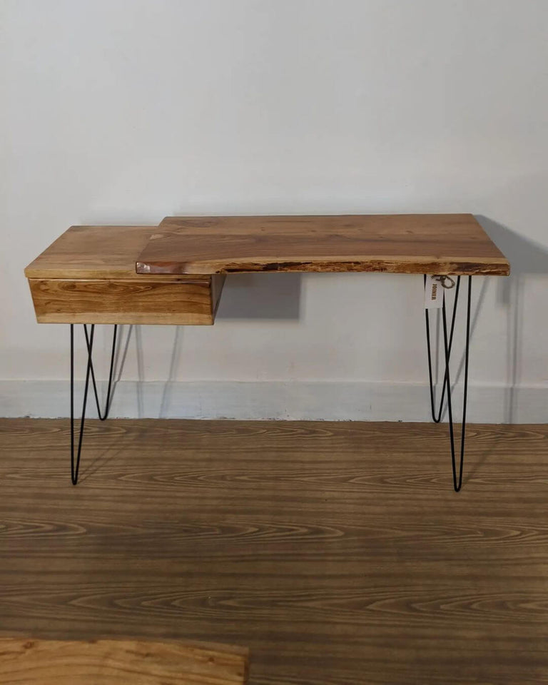 Live Edge Multi-purpose Wooden Desk