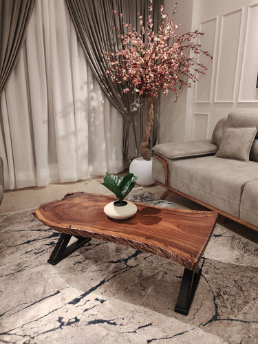 Live Edge Rustic Center Table