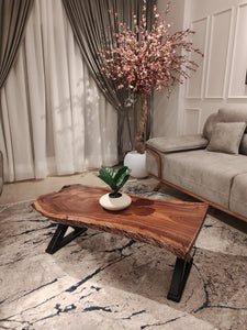 Live Edge Rustic Center Table