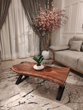 Live Edge Rustic Center Table