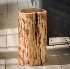 Acacia Tree Trunk Side Table