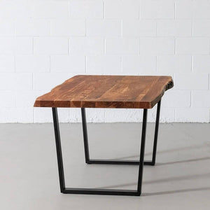 Acacia Natural Wood Live Edge Dining Table
