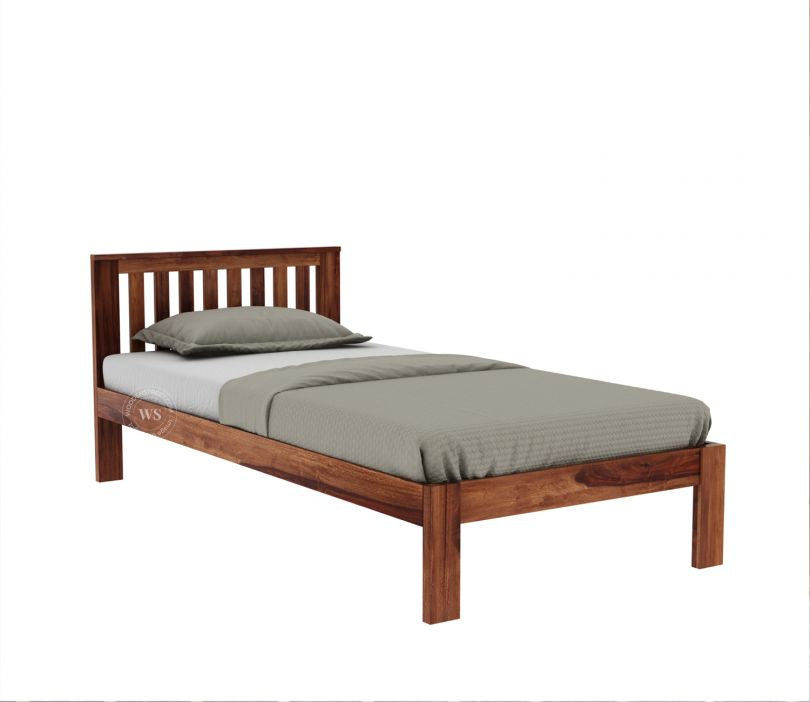 Venus shisham Single Bed (Honey Finish)