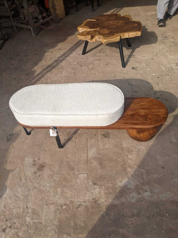 Nordic Ottoman Bench