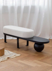 Nordic Ottoman Bench