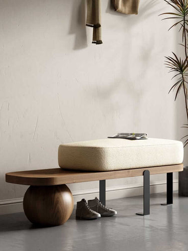 Nordic Ottoman Bench