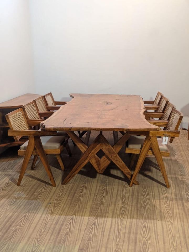 Acacia Live Edge Dining Set