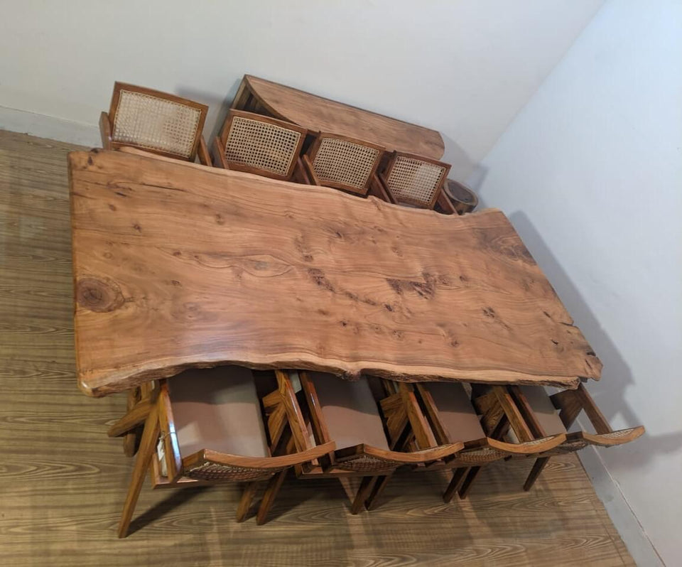 Acacia Live Edge Dining Set