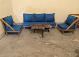 Indigo Wooden Sofa