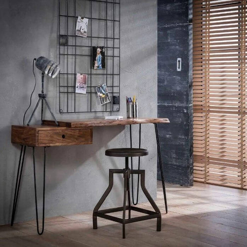 Live Edge Multi-purpose Wooden Desk