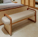 Sufi Rattan Bench